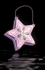 3d star shaped metallic purse thumbnail