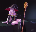 Splinterlands Art Contest Week 304! (Witch huntress) ( Eng/Spa) thumbnail