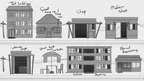 types of buildings in Nigeria(concept for game)greyscale thumbnail