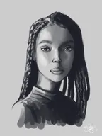 female study grey scale day 2 thumbnail