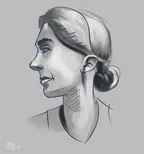 Greyscale painting day 3 (fiver link) thumbnail