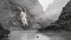 black and white concept art painting thumbnail